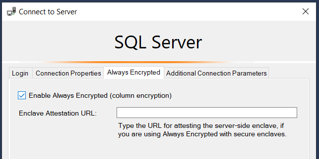 SQL Server Always Encrypted