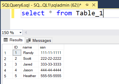 SQL Server Always Encrypted