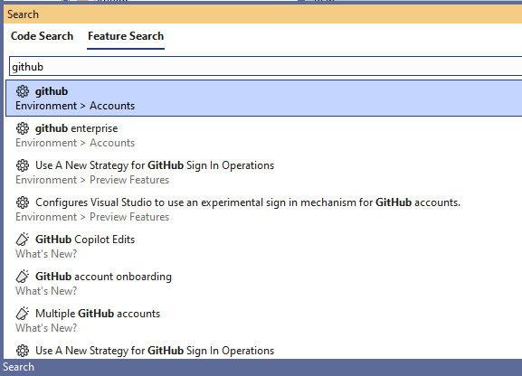 Feature search in SSMS 21 is a handy new feature we're excited about. 